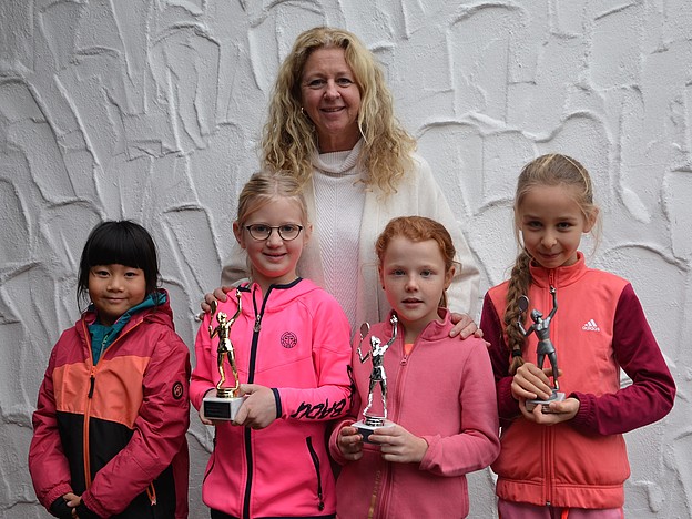 Siegerehrung Mädchen U 9