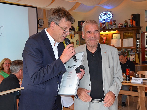 Ehrung Ulrich Klaus