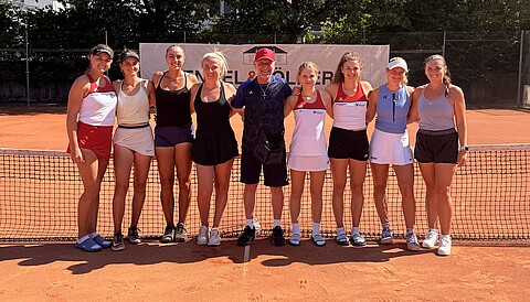 Aufstiegsjubel beim TC WR 1897 Speyer und TC BW Homburg